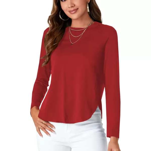 LYANER Women's Casual V Neck Puff Short Sleeve Shirt Blouses Tunic Top