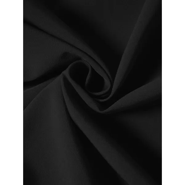 LYANER Women's Casual Wrap Asymmetrical Ruffle Hem High Waist A-Line Swing Midi Skirt