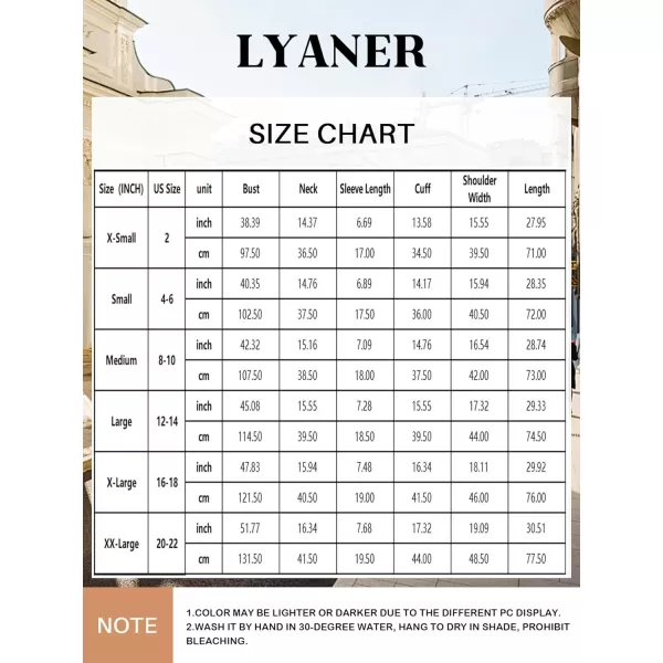 LYANER Women's Collar V Neck Button Front Short Sleeve Slit Hem Long Shirt Blouse Top