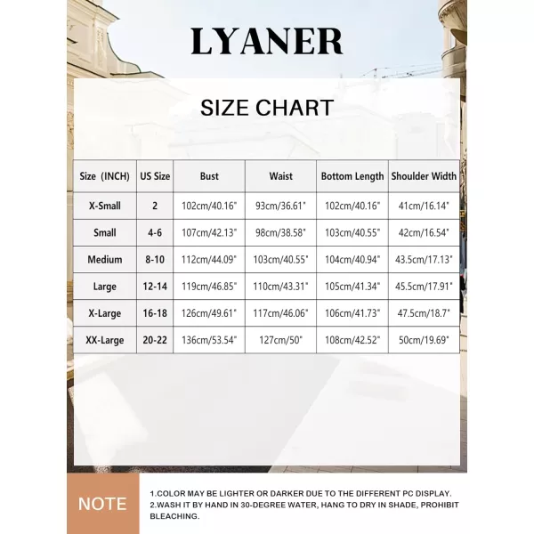 LYANER Women's Comfy PJ Set 2 Piece V Neck Long Sleeve Button Down Sleepwear Lounge Pajama Sets