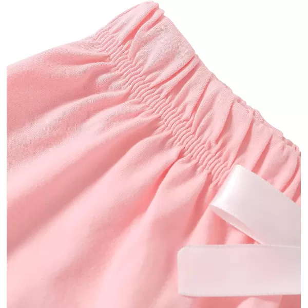 LYANER Women's Cotton Pajamas Set Button Short Sleeve Shirt with Shorts Set PJs Loungewear