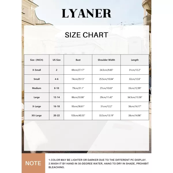 LYANER Women's Crew Neck Sleeveless Fringe Hem Rib Knit Crop Top Cute Tank Tops