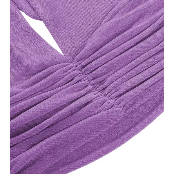LYANER Women's Deep V Neck Halter Crop Top Tie Back Sleeveless Backless Cami