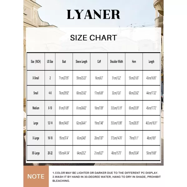 LYANER Women's Deep V Neck Rib Knit Zipper Front Split Slit Long Sleeve Top Tee Shirt