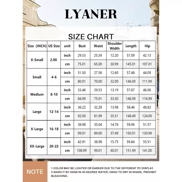LYANER Women's Elegant Crewneck Sleeveless High Waist Long Wide Leg Pant Jumpsuit Romper