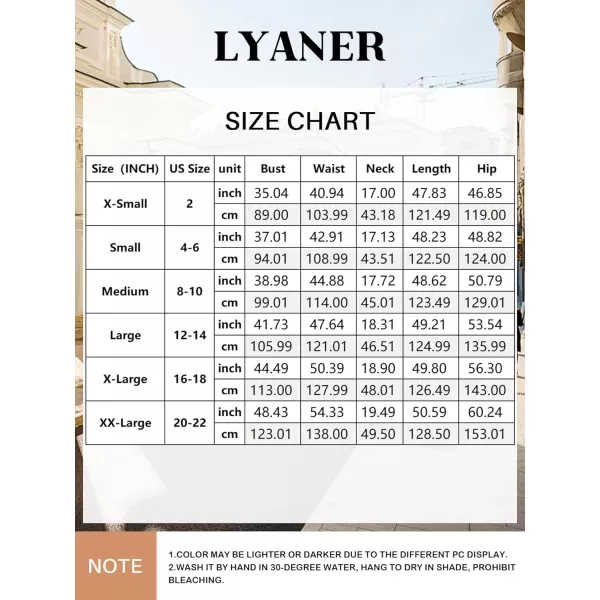 LYANER Women's Halter Neck Sleeveless Chiffon Wide Leg Long Pants Jumpsuit Romper