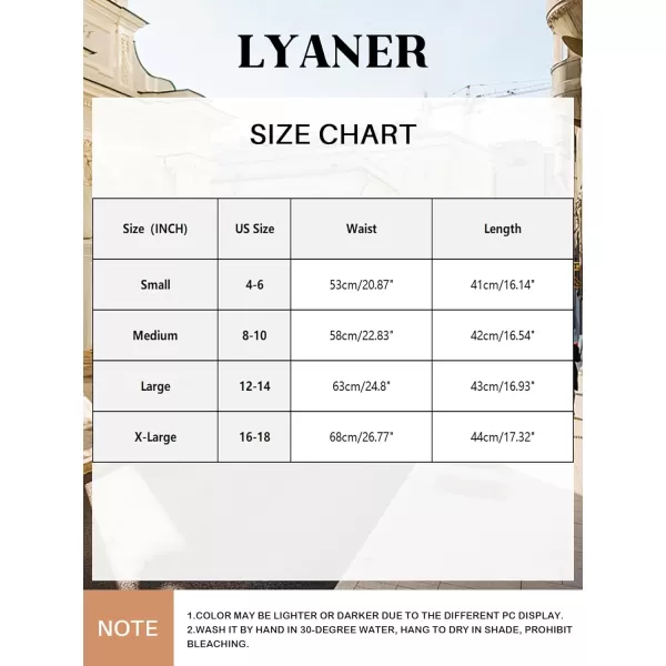 LYANER Women's High Waist Tiered Layer Ruched Ruffle Hem Floral Printed Mini Skirt