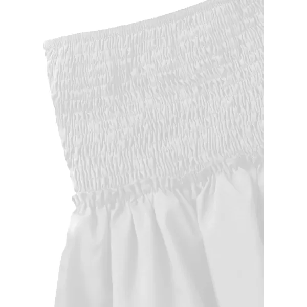 LYANER Women's High Waist Tiered Layer Ruched Ruffle Hem Floral Printed Mini Skirt