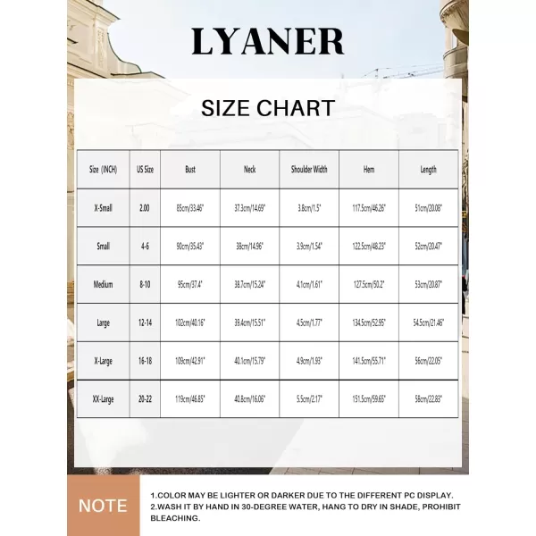 LYANER Women's Lace Hem Boat Neck Sleeveless Swing Trim Loose Tank Tops Blouse