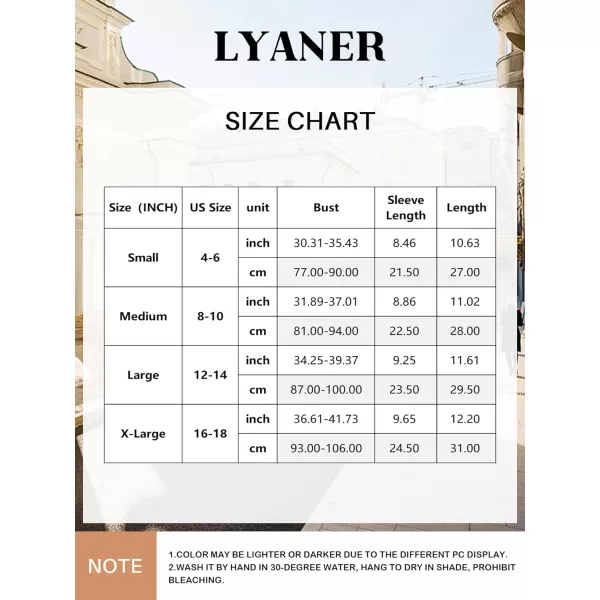 LYANER Women's Off Shoulder Short Sleeve Pleated Ruffle Trim Crop Top Blouse Shirt