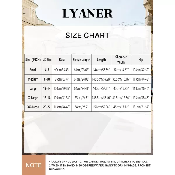LYANER Women's Round Neck Long Sleeve Keyhole Back Waist Tie Romper Wide Leg Pant Jumpsuit with pockets