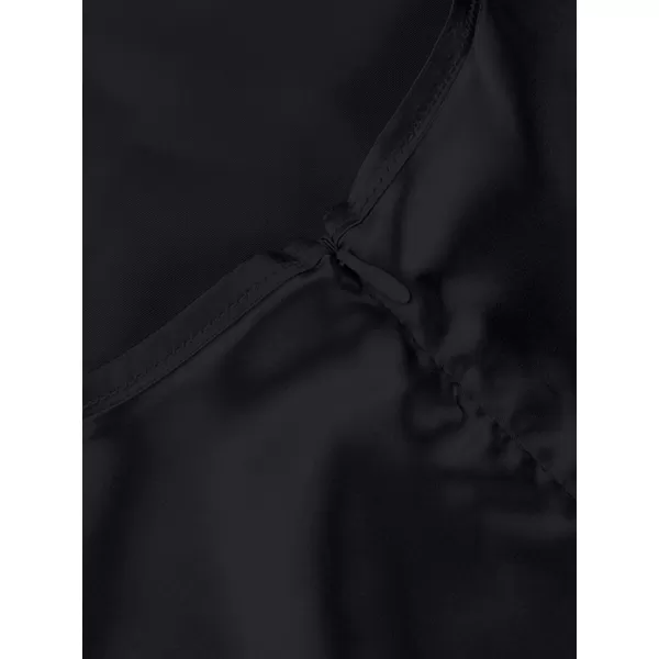 LYANER Women’s Satin Cowl Neck Sleeveless Split Hem Backless Cocktail Party Maxi Long Dress