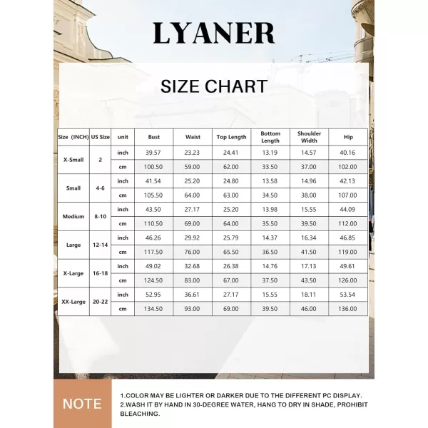 LYANER Women’s Silk Satin Pajamas Set Short Sleeve Button Top with Shorts Sleepwear PJ Set