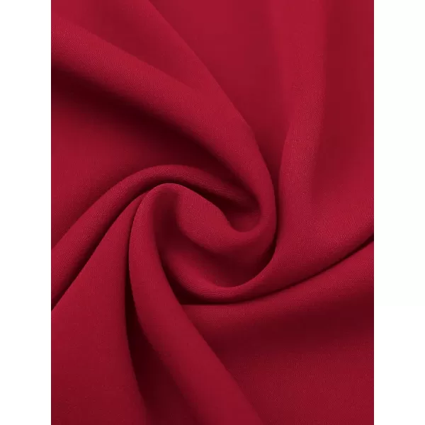 LYANER Women's Spaghetti Strap V Neck Wrap Self Tie Backless Sexy Mini Dress