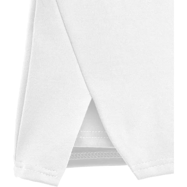LYANER Women's Split Front High Waist Zip Up Skort Mini Bodycon Culottes Skirt