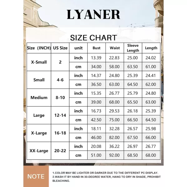 LYANER Women's Square Neck Lantern Long Sleeve Ribbed Bodycon Tops Bodysuit Jumpsuit