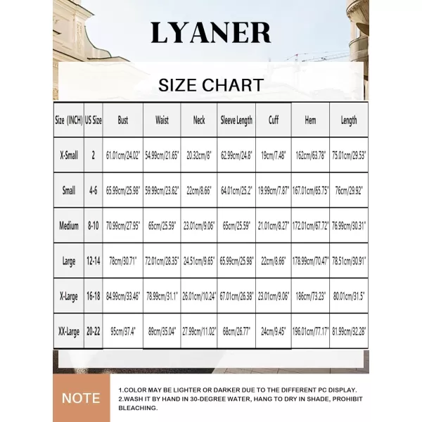 LYANER Women's Square Neck Lantern Long Sleeve Ruffle Shirred Flowy Party Mini Dress