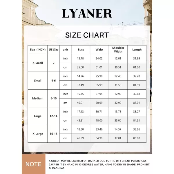 LYANER Women's Wrap V Neck Sleeveless Sundress Casual Summer Flare A Line Tank Dress