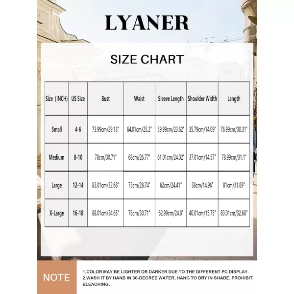 LYANER Women's Sexy Square Neck Bodice Dresses Long Sleeve Side Slit A-Line Mini Dress