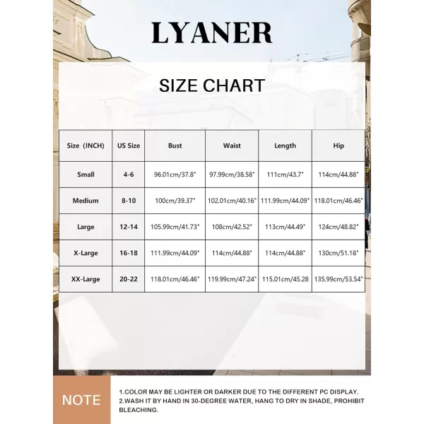 LYANER Women's V Neck Sleeveless Button Down Ruffle Casual Summer Midi Dress with Pockets