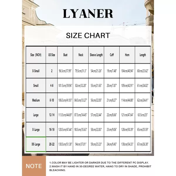 LYANER Women's Off Shoulder Lantern Long Sleeve Blouse Asymmetrical Neck Tie Knot Shirt