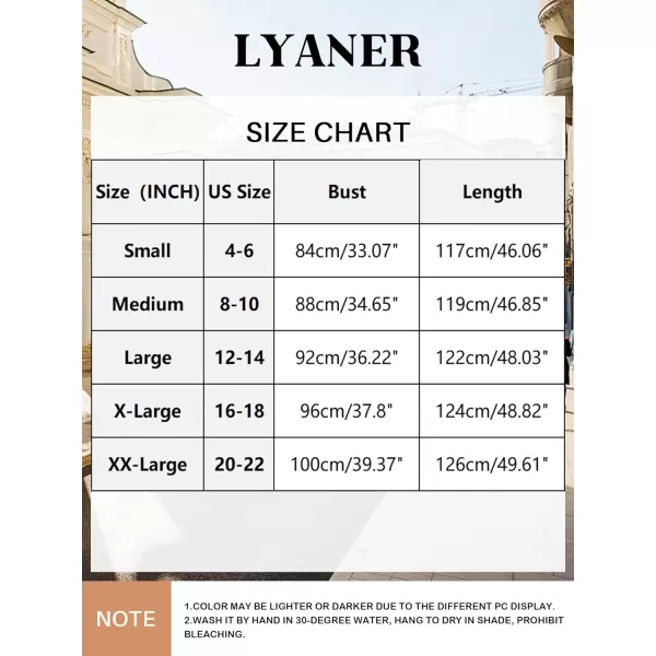 LYANER Women's Sleeveless Spaghetti Strap Split Asymmetrical Midi Beach Dress Summer Cover Ups Sundresses