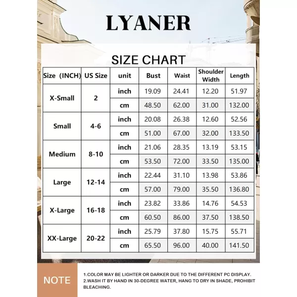 LYANER Women's Wrap Deep V Neck Tie Waist Sleeveless Wide Leg Jumpsuit Romper with Pocket