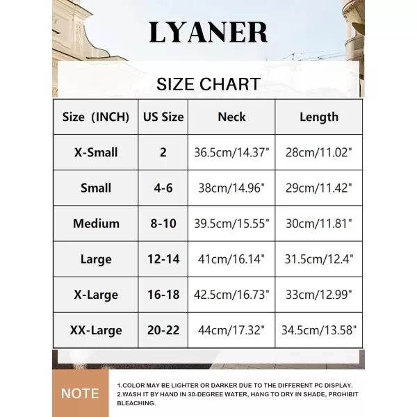 LYANER Women's Halter Wrap Sleeveless Draped Backless Sexy Cami Crop Top