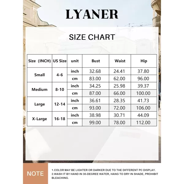 LYANER Women's Waffle Knit Pajamas Set Cami Top and Shorts Sleepwear Lounge Sets