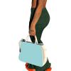 imageLYANER Womens High Waist Ruched Split Solid Pencil Long Maxi Skirt with Flap PocketsDark Green