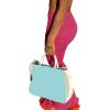 imageLYANER Womens High Waist Ruched Split Solid Pencil Long Maxi Skirt with Flap PocketsRose
