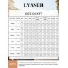 imageLYANER Womens Mesh Dress Long Sleeve Bodycon 3 Piece Outfits with Cami ShortsRose