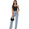 imageLYANER Womens Tank Tops Summer Sleeveless Casual Basic Cami Top Shirt Slim Fitted Ribbed Knit BlousesBlack