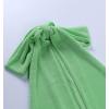 imageLYANER Womens Deep V Neck Halter Crop Top Tie Back Sleeveless Backless CamiGreen