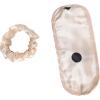 imageLYANER Womens Pajamas Set 7pcs Silk Satin Sleepwear Loungewear Cami Shirt Pj SetPolka Dots Beige