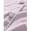 imageLYANER Womens Pajamas Set 7pcs Silk Satin Sleepwear Loungewear Cami Shirt Pj SetPurple