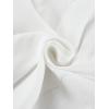 imageLYANER Womens Square Neck Sleeveless Irregular Hem Basic Slim Fitted Shirt Tank TopWhite