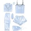Striped Blue