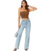 imageLYANER Womens Strapless Rib Knit Sleeveless Bandeau Corset Clue Crop Tube TopBurnt Orange