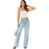 imageLYANER Womens Strapless Rib Knit Sleeveless Bandeau Corset Clue Crop Tube TopWhite