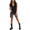 imageLYANER Womens Summer V Neck Basic Sleeveless Racerback Tank Top Casual Loose ShirtsSolid Black