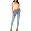 imageLYANER Womens Summer Crop Tops Square Neck Sleeveless Tank Top Sexy Cami ShirtsBeige