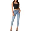 imageLYANER Womens Summer Crop Tops Square Neck Sleeveless Tank Top Sexy Cami ShirtsBlack