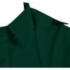 imageLYANER Womens Collar V Neck Blouse Long Sleeve Button Down Split Hem Long Shirt TopDark Green