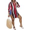 Striped-red