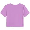 imageLYANER Womens Short Sleeve Twist Front Crop Tops Tee TShirt with PocketLavender