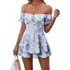 Floral Light Blue