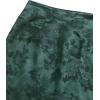 imageLYANER Womens Elegant Jacquard Side Split Slit Zipper High Waist Mini Short SkirtDark Green