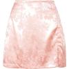 imageLYANER Womens Elegant Jacquard Side Split Slit Zipper High Waist Mini Short SkirtPink