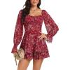 Floral Burgundy